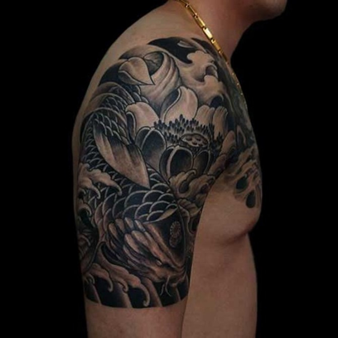 34 Japanese Tattoo Half Sleeve Designs