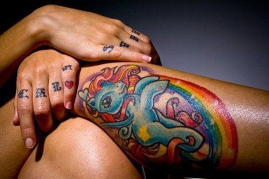 34 Rainbow Tattoo Images