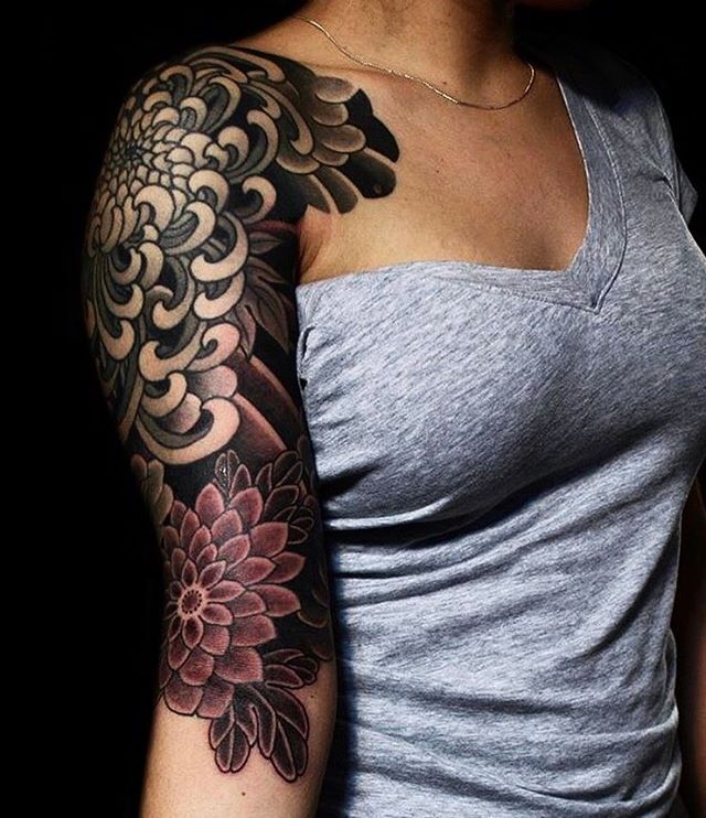 Japanese Style Tattoo Sleeve