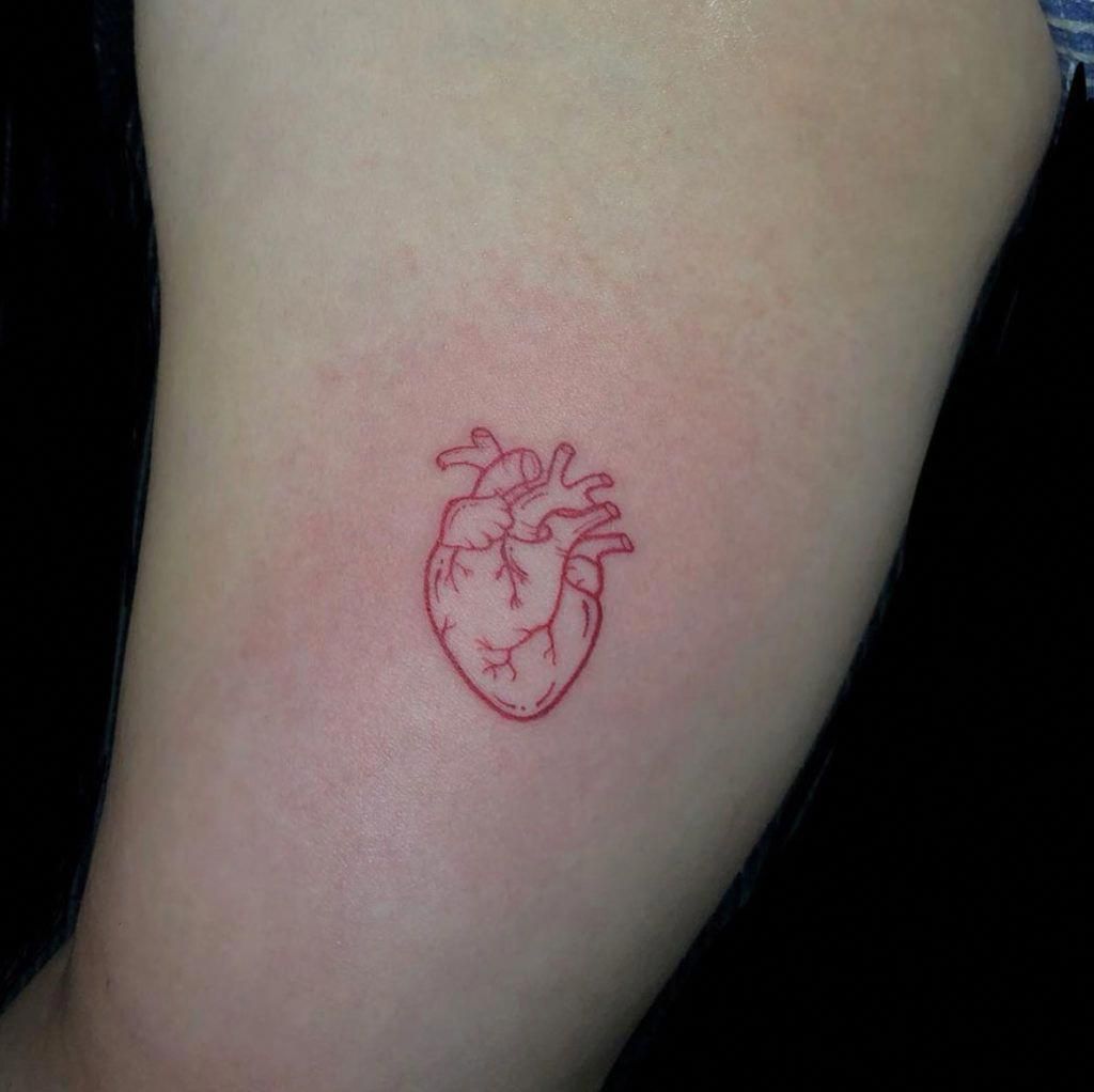 Anatomical Heart Tattoo Designs For Guys With Meaning (104)