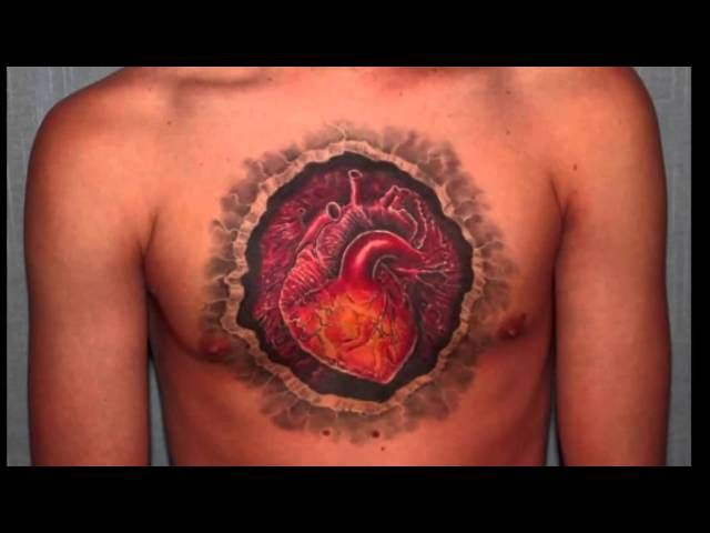 Anatomical Heart Tattoo Designs For Guys With Meaning (2)