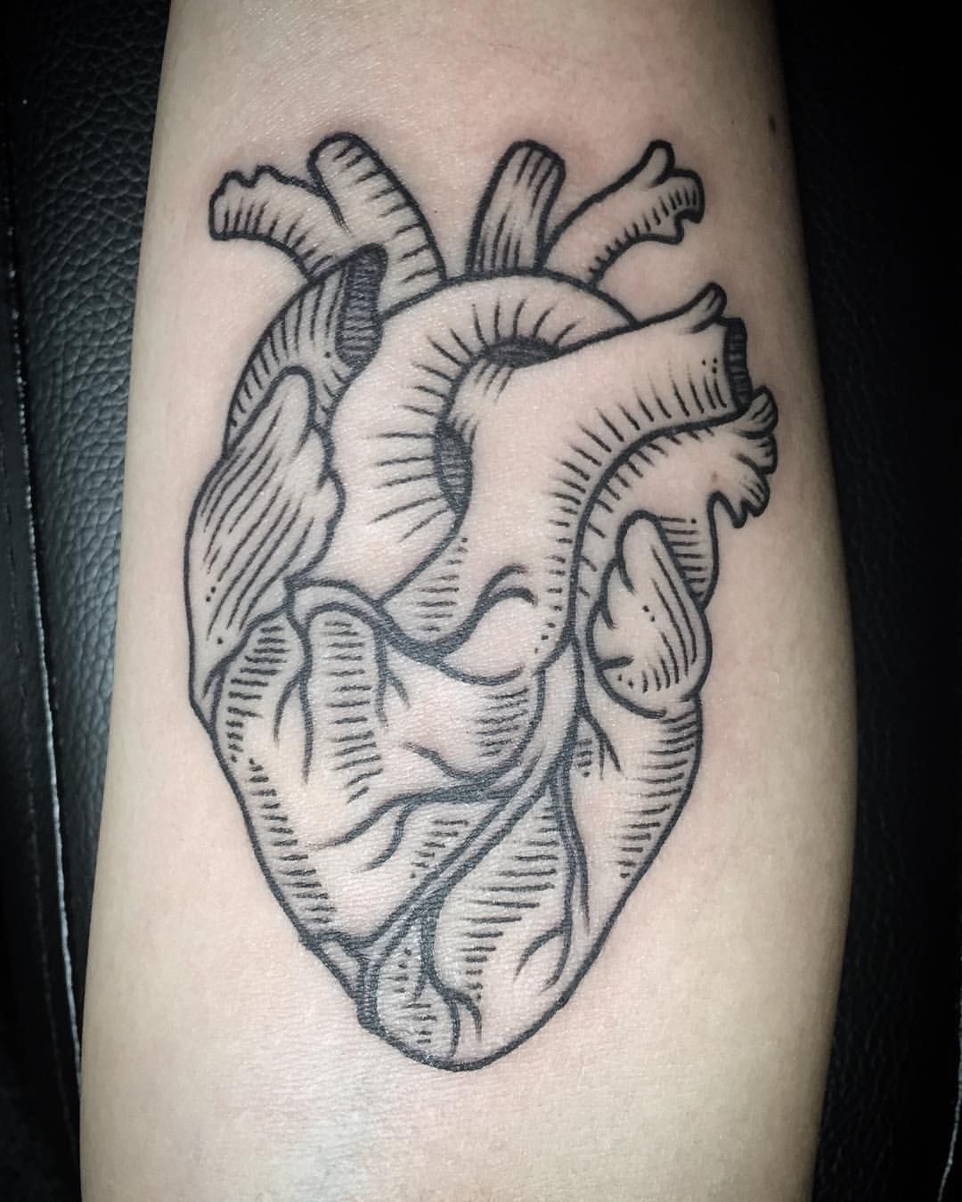 Anatomical Heart Tattoo Designs For Guys With Meaning (25)