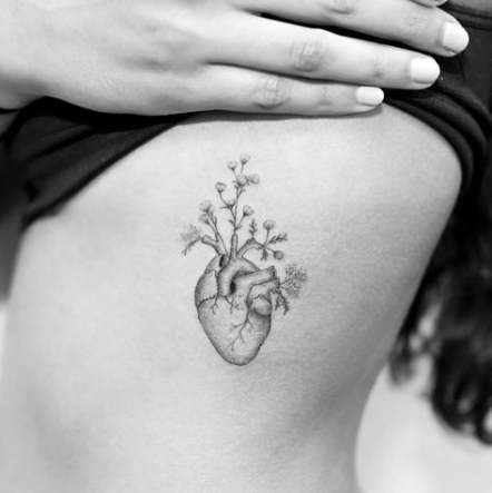 Anatomical Heart Tattoo Designs For Guys With Meaning (46)