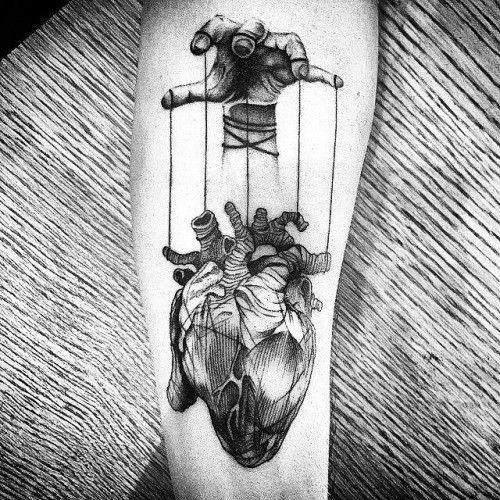 Anatomical Heart Tattoo Designs For Guys With Meaning (61)