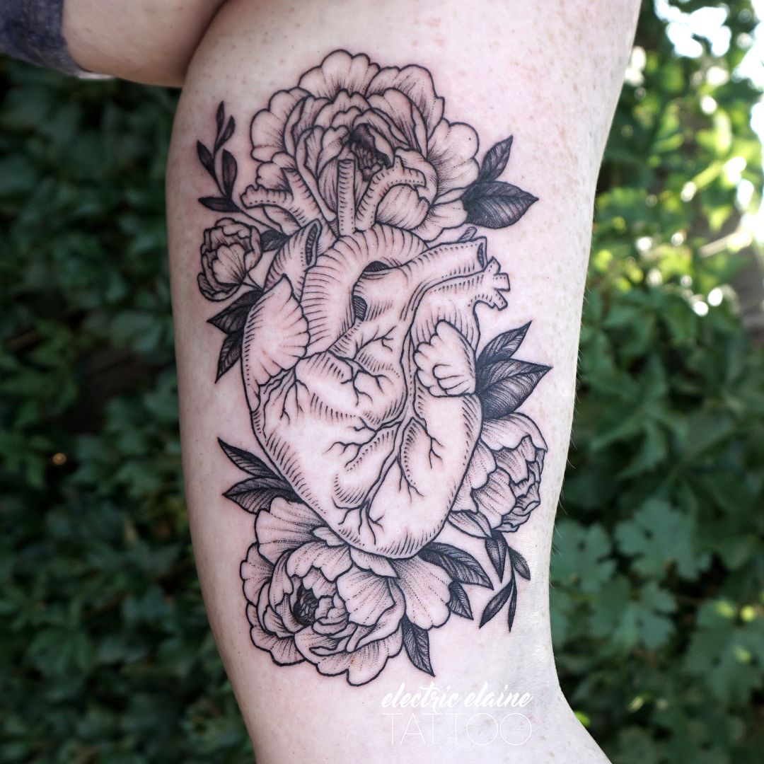 Anatomical Heart Tattoo Designs For Guys With Meaning (91)