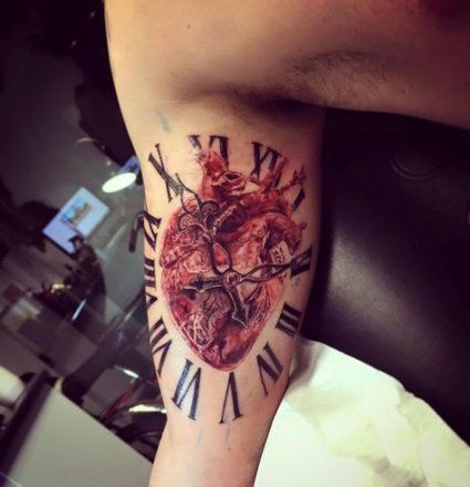 Anatomical Heart Tattoo Designs For Guys With Meaning (95)
