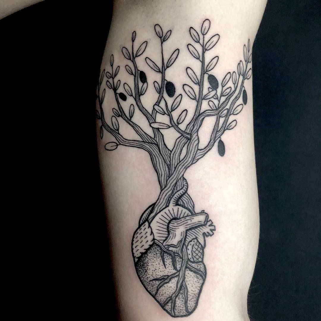 Anatomical Heart Tattoo Designs For Guys With Meaning (98)
