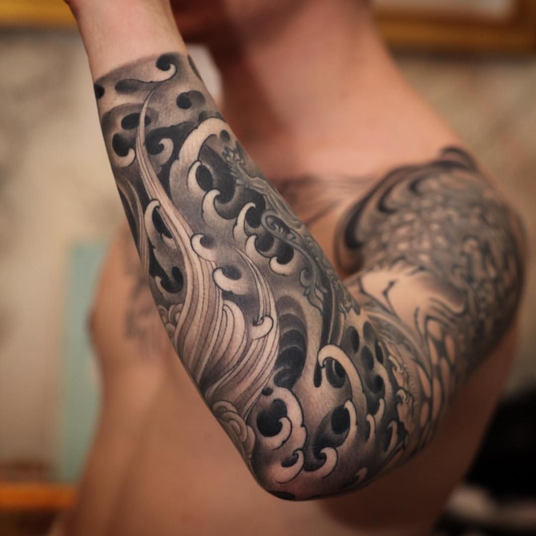 Asian Sleeve Tattoos