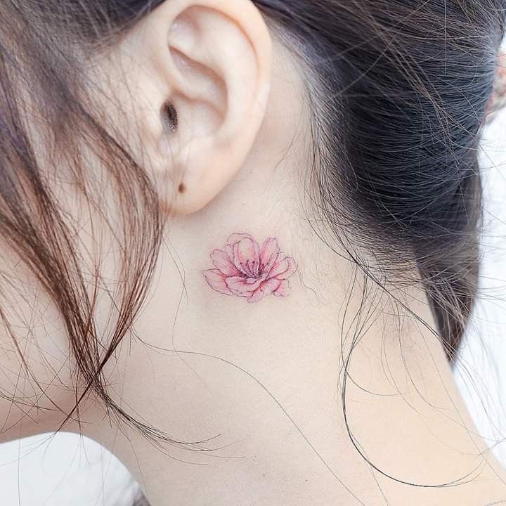 Blue Carnation Tattoo (9)