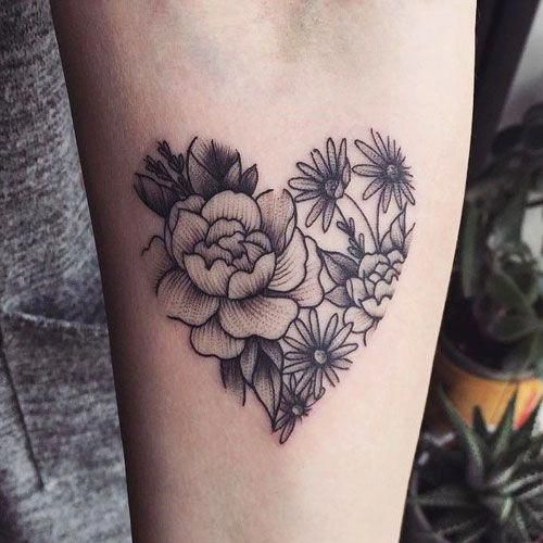 Carnation Flowers Tattoos (3)