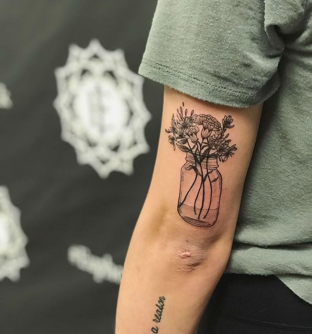 Carnation Tattoos Designs (10)