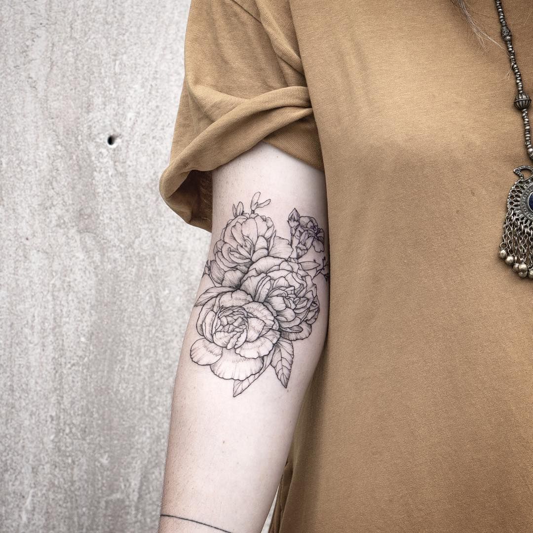 Carnation Tattoos Designs (4)