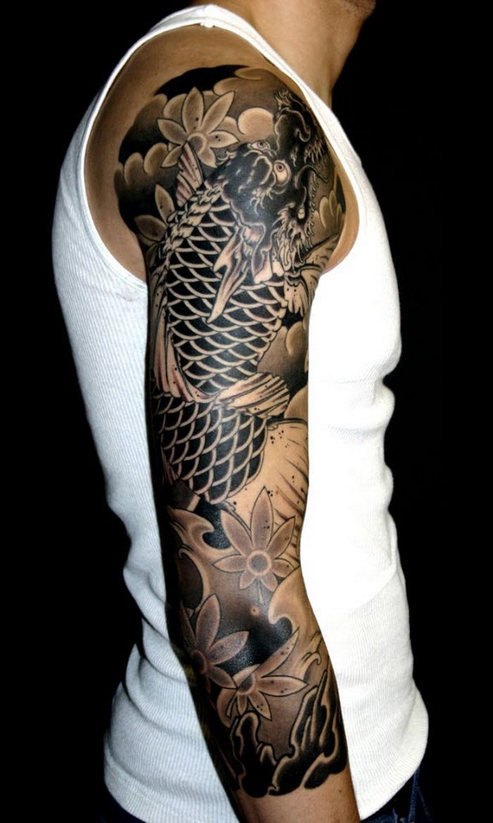Japanese Art Tattoo Sleeve