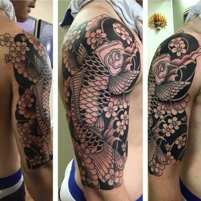 Japanese Shoulder Tattoos