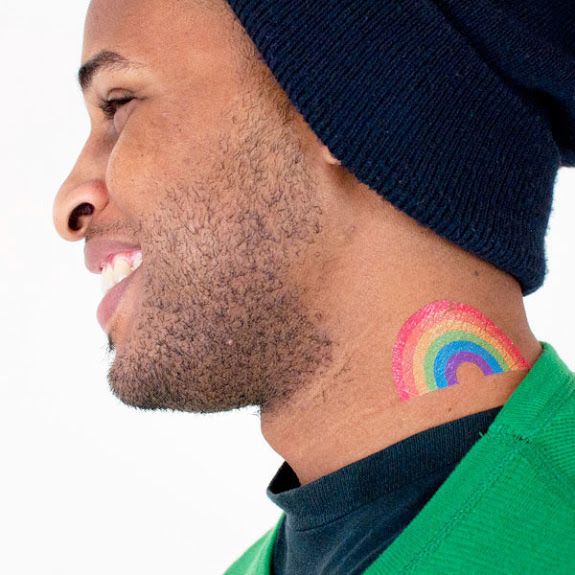 Rainbow Tattoo Designs (105)