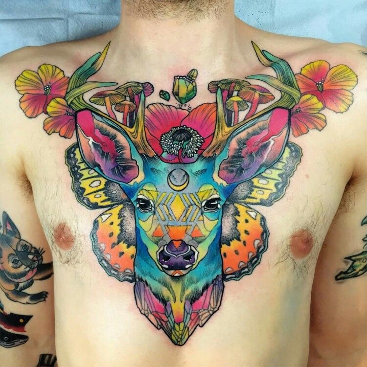 Rainbow Tattoo Designs (13)