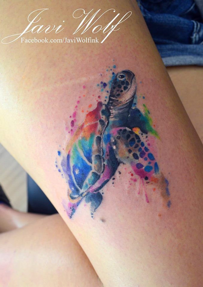 Rainbow Tattoo Designs (17)