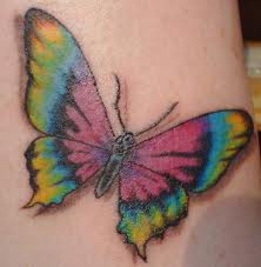 Rainbow Tattoo Designs (19)