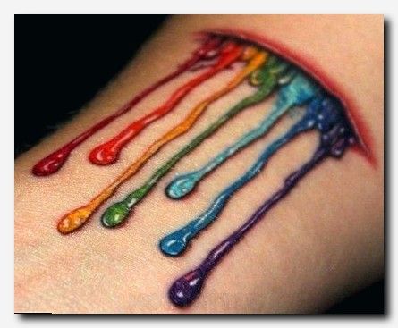 Rainbow Tattoo Designs (2)