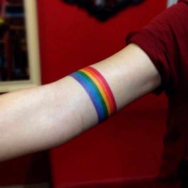 Rainbow Tattoo Designs (23)