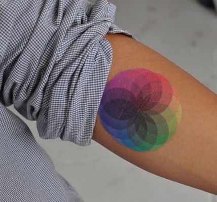 Rainbow Tattoo Designs (36)