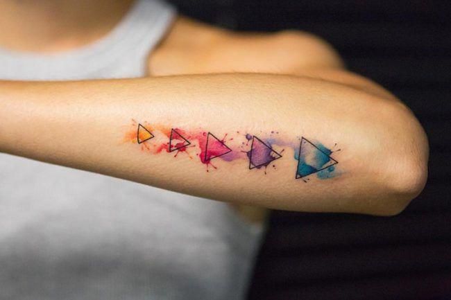 Rainbow Tattoo Designs (65)