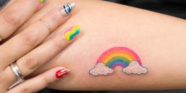 Rainbow Tattoo Designs (71)