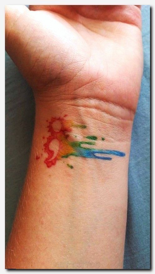 Rainbow Tattoo Designs (98)