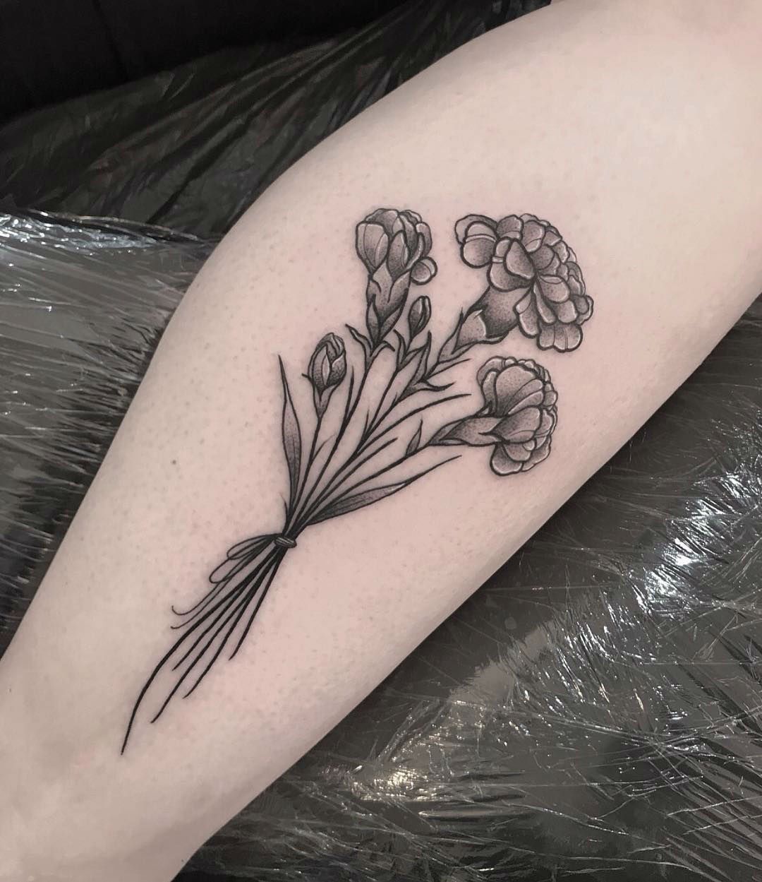 Red Carnation Tattoo (11)