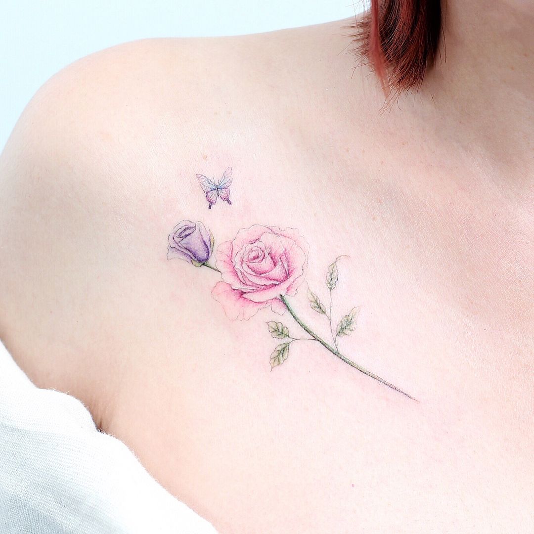 Red Carnation Tattoo (4)