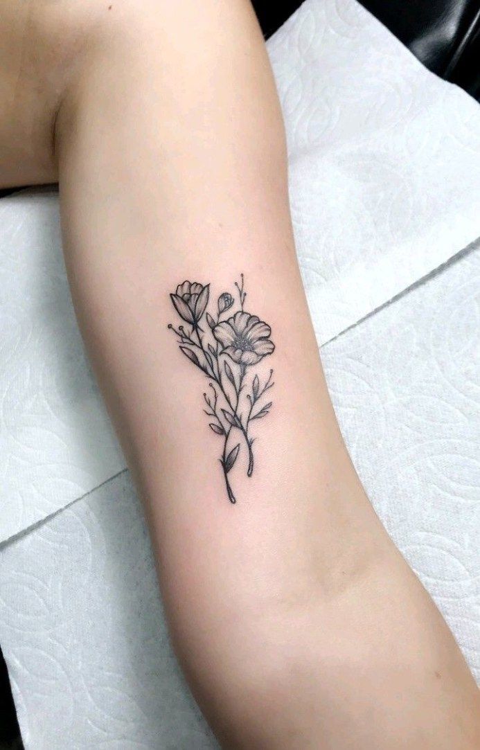 Red Carnation Tattoo (5)