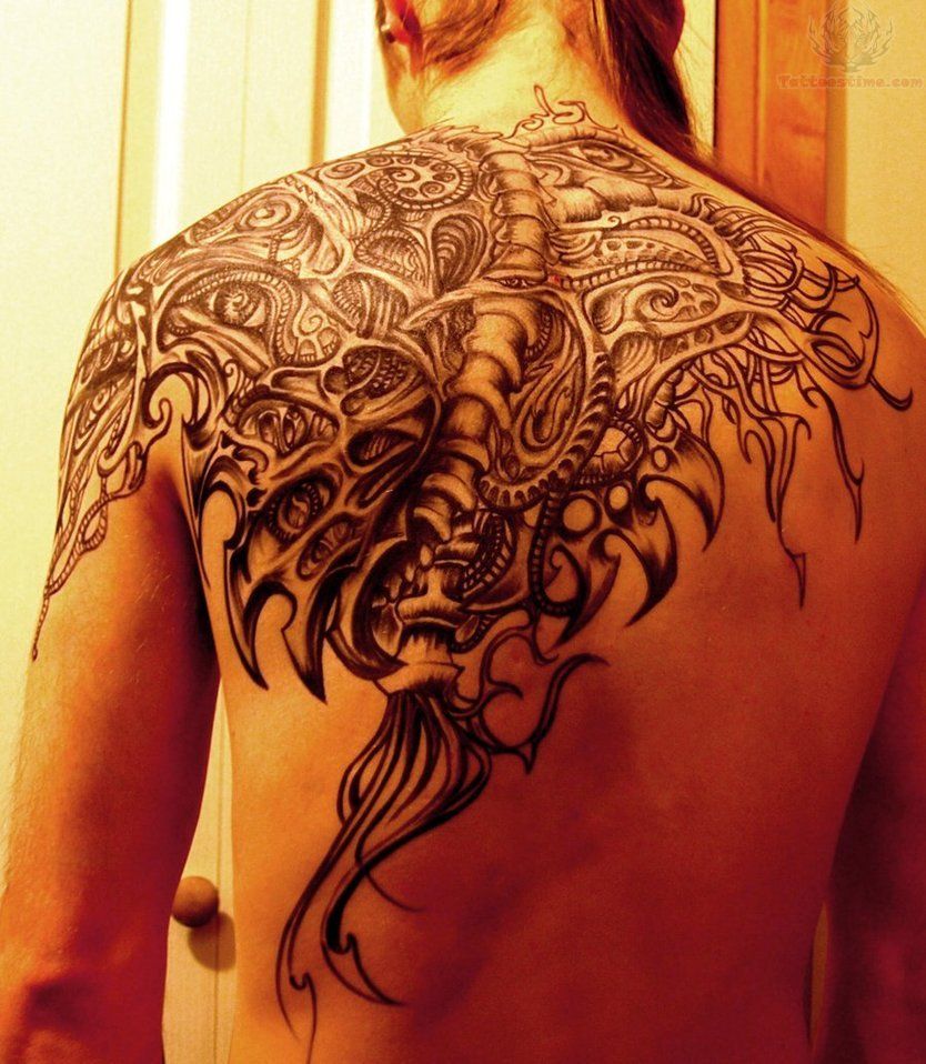 Shoulder And Chest Tattoos (1)