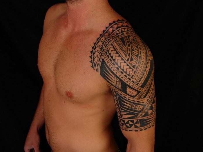 Shoulder And Chest Tattoos (5)