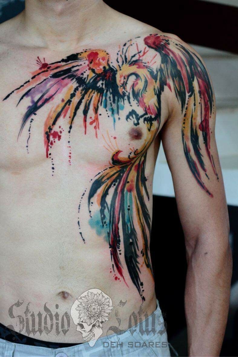 Shoulder And Chest Tattoos (7)