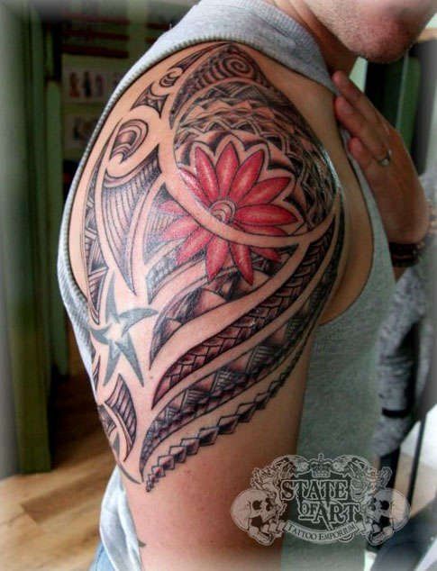 Shoulder Neck Tattoos (8)