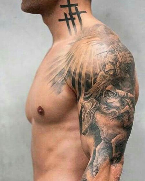 Shoulder Tattoos For Guys (7)