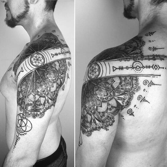 Shoulder Tattoos For Men Design Pictures (8)