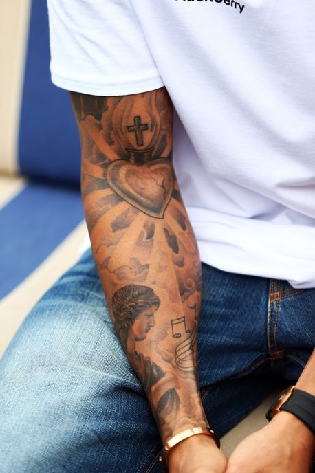 Tiger Lily Sleeve Tattoo