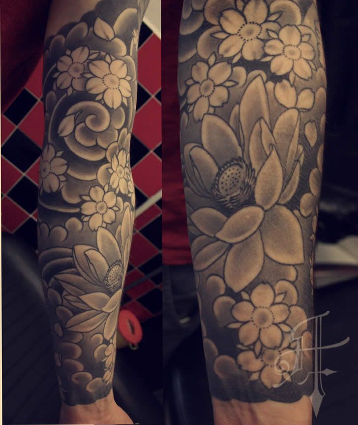 Traditional Japanese Tattoo Full Sleeve