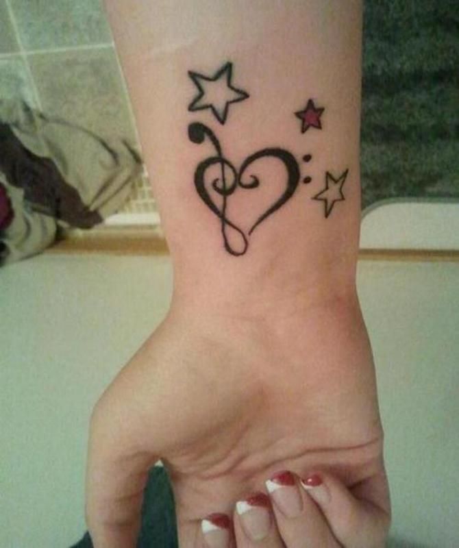 Treble Clef Tattoo Meaning (5)