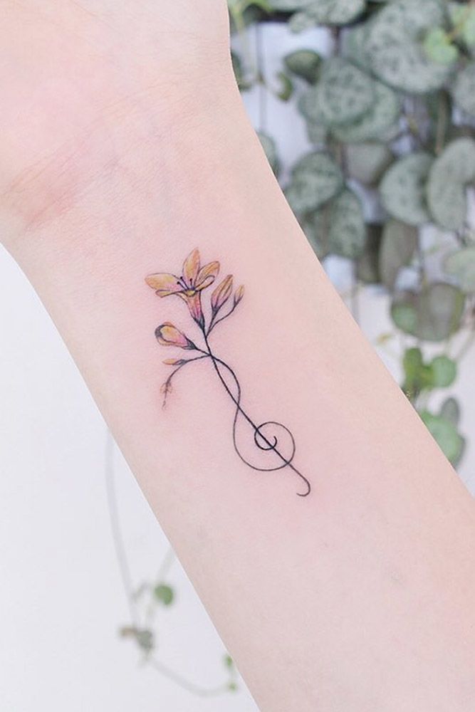 Treble Clef Tattoo Meaning (6)