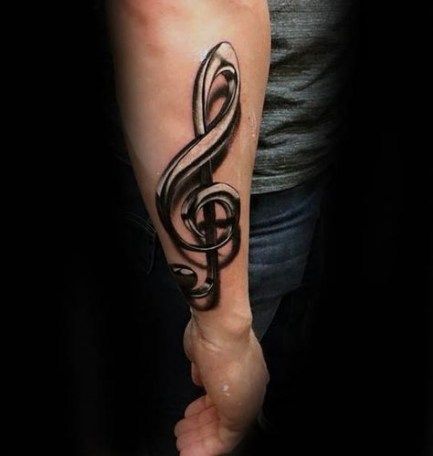 Treble Clef Tattoo Meaning (7)