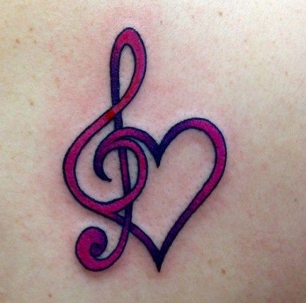Treble Clef Tattoo Meaning (8)