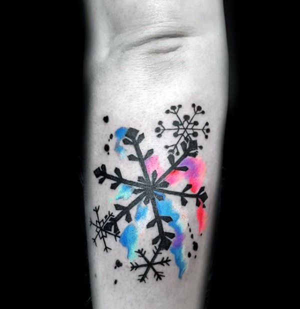 Tribal Snowflake Tattoo (3)