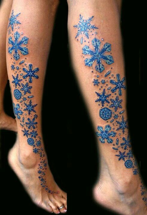 Tribal Snowflake Tattoo (8)