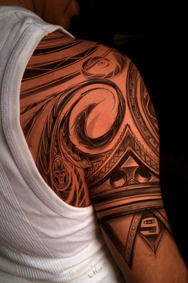 Tribal Tattoos For Men Shoulder And Arm (9)