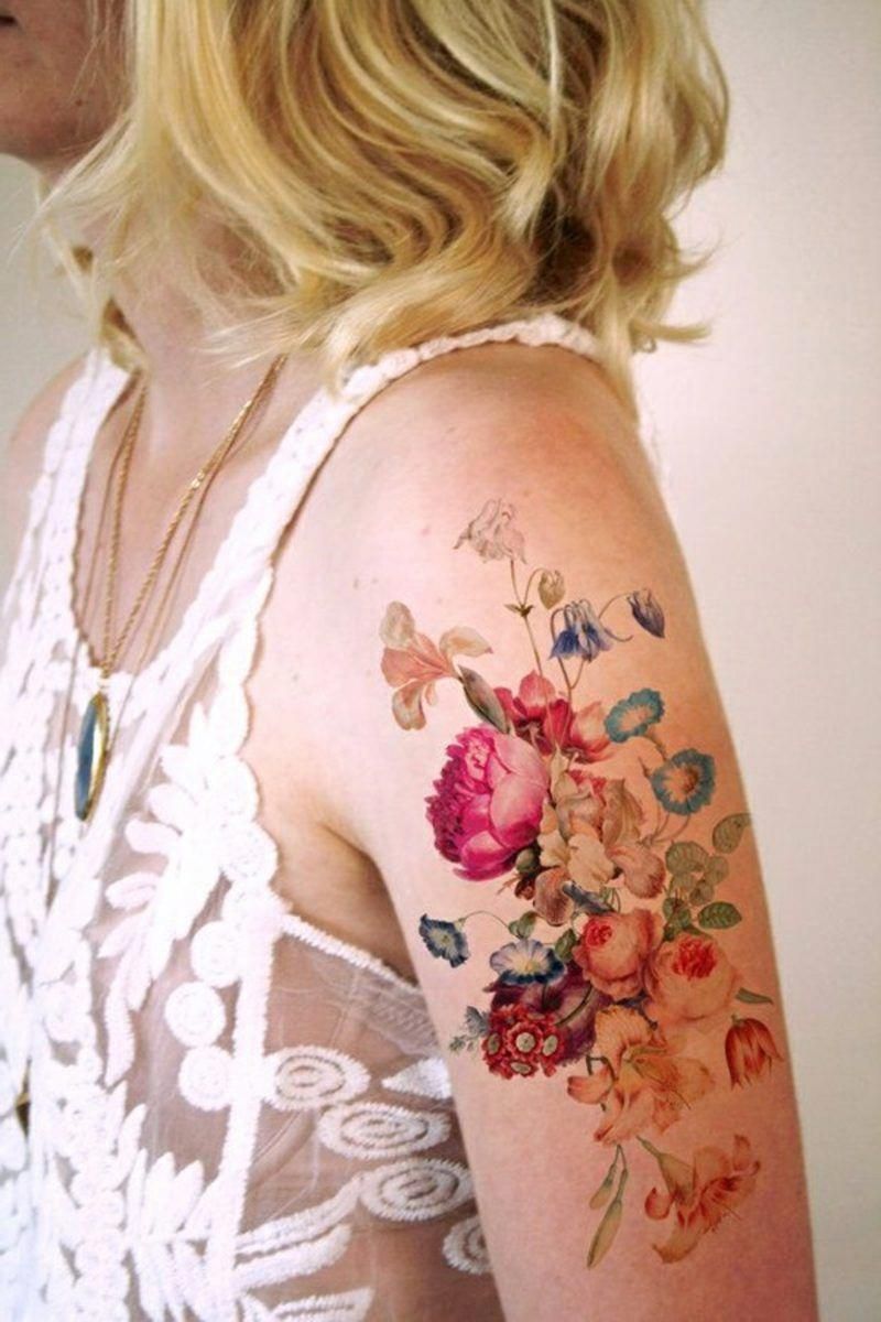 White Carnation Tattoos (10)