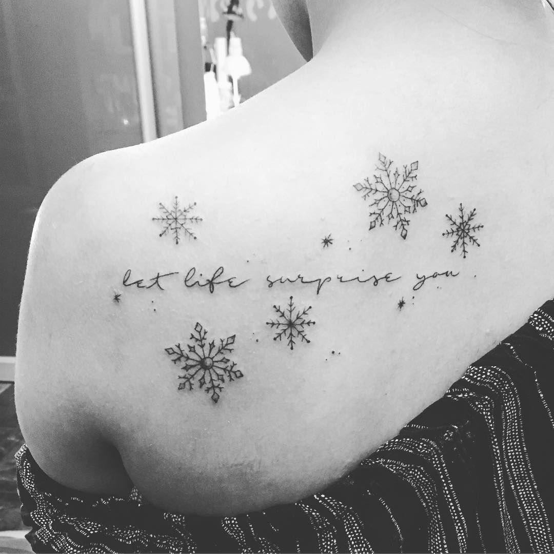 White Ink Snowflake Tattoo (6)