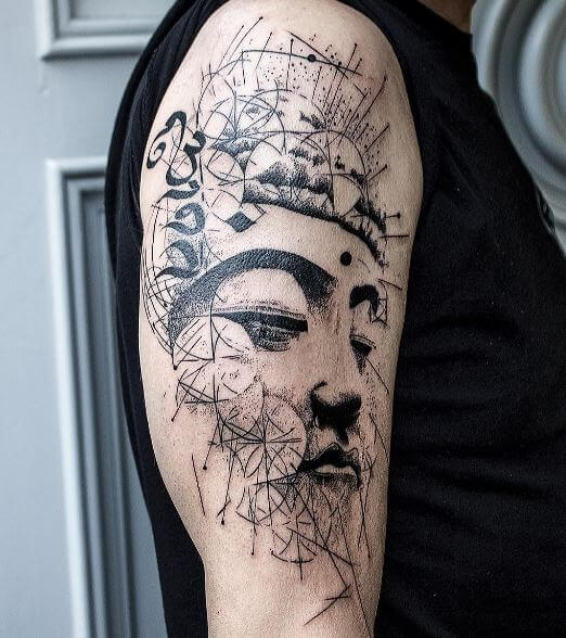 Buddha Tattoo On Arm 21