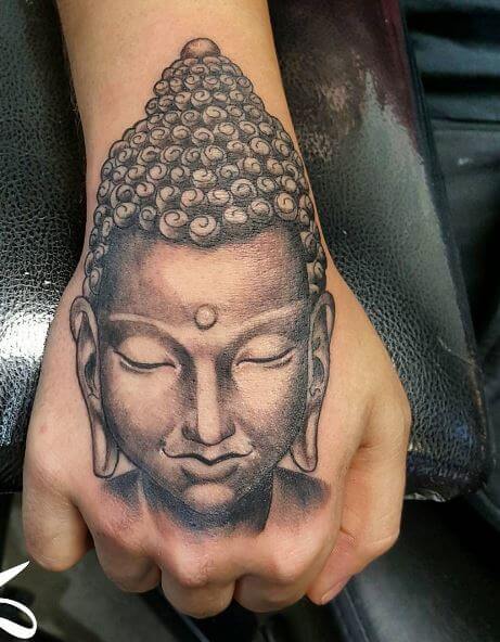 Share 86+ about namo buddhay name tattoo super cool .vn
